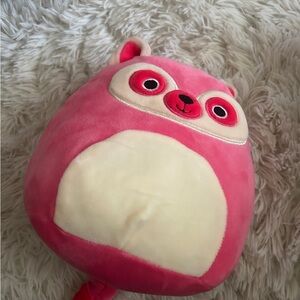 Squishmallows Pink and Cream Stuffed Animal